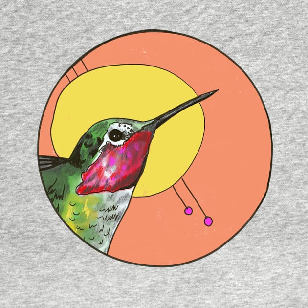 Hummingbird- Circle Edit by shehitsback